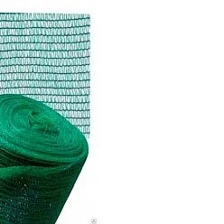 Сетка фасадная ленточный полиэтилен, плотность 35 г/м2, затемнение 30%
