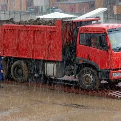 Технологии и особенности моек для колес тяжелой техники на строительной площадке