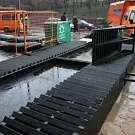 Модульные металлические эстакады высокие