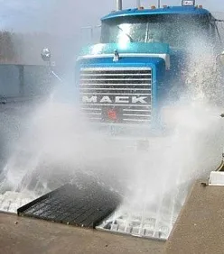 Мойка колес грузового автотранспорта Аквадор-Авто