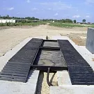 Модульные металлические эстакады низкие