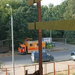 Крепление стойки ограждения «Стела»