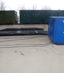 Пункт мойки колес Торнадо x2