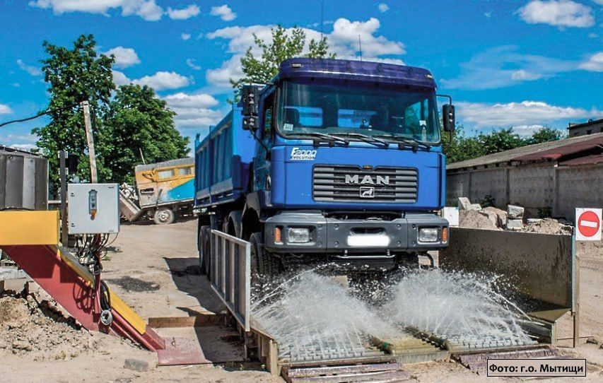 Обустройство пункта мойки колес на строительной площадке: что это и зачем необходим
